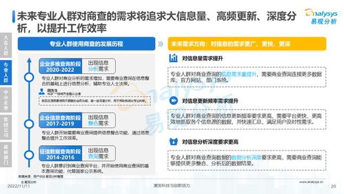 透視用戶需求深挖服務(wù)潛力 2022中國(guó)商業(yè)查詢行業(yè)洞察